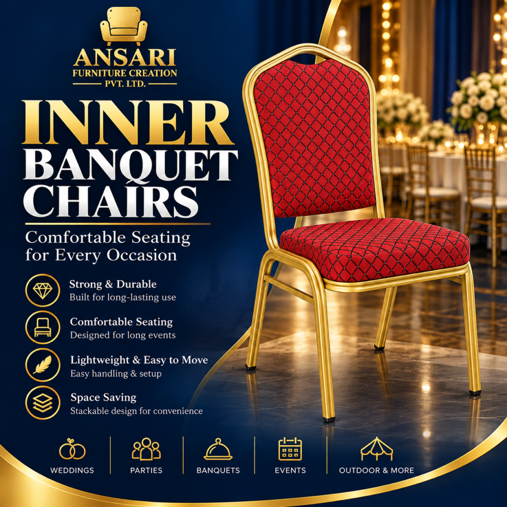 Inner Banquet Chairs Manufacturers in Delhi